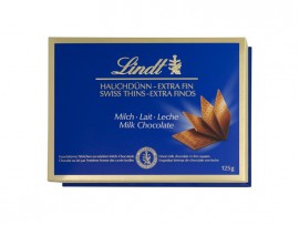 Lindt Thins швейцарский молочный шоколад 125 г